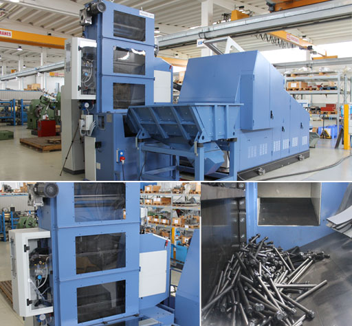 alimentatore, verticale, vibrazione, tramoggia, sollevamento, rulli, rullatrice